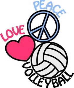 Love, peace and volleyball