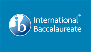 IB logo on blue backgorund