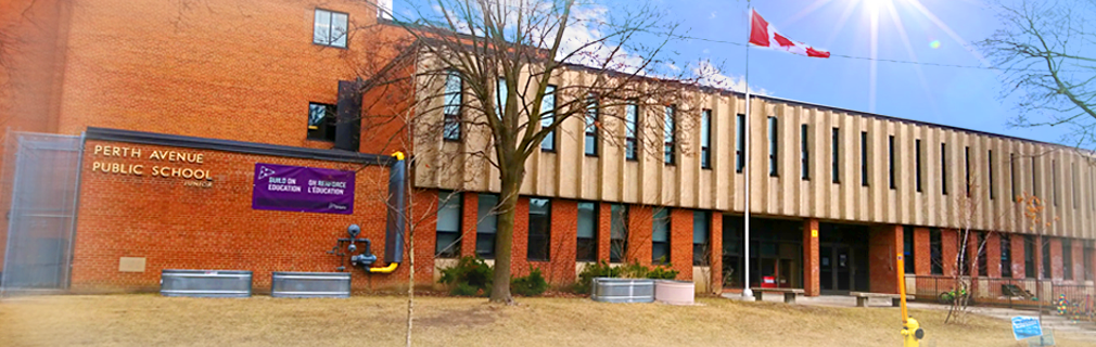 The front of Perth Avenue Public School
