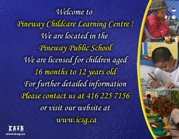 Welcome to Pineway Learning Child Centre!