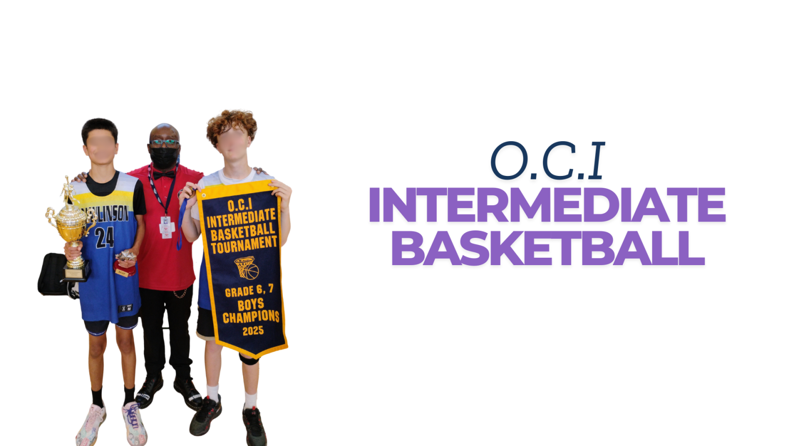 OCI Basketball Champion Banner