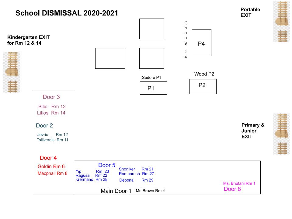 School Dismissal for 2020/2021