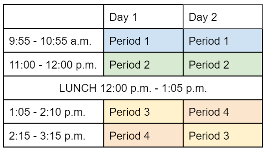 Late Start Schedule