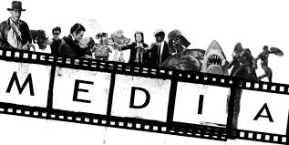 film panel with media symbols