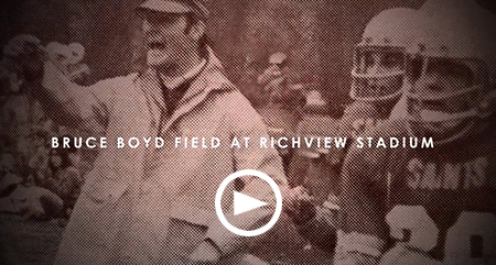 Bruce Boyd field at Richview stadium