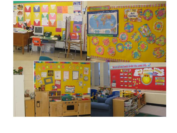 Child care centre classrooms