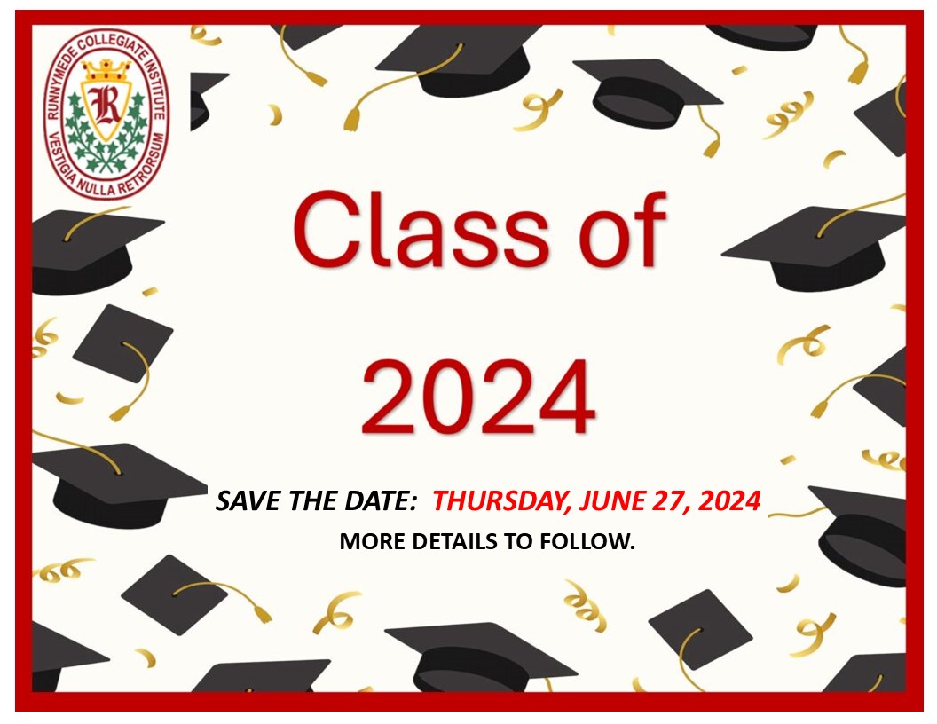 Class of 2024, Thursday June 27, 2024
