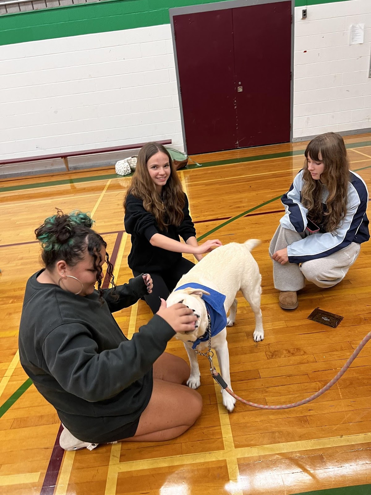 Sunshine Therapy Dogs Visit SCI