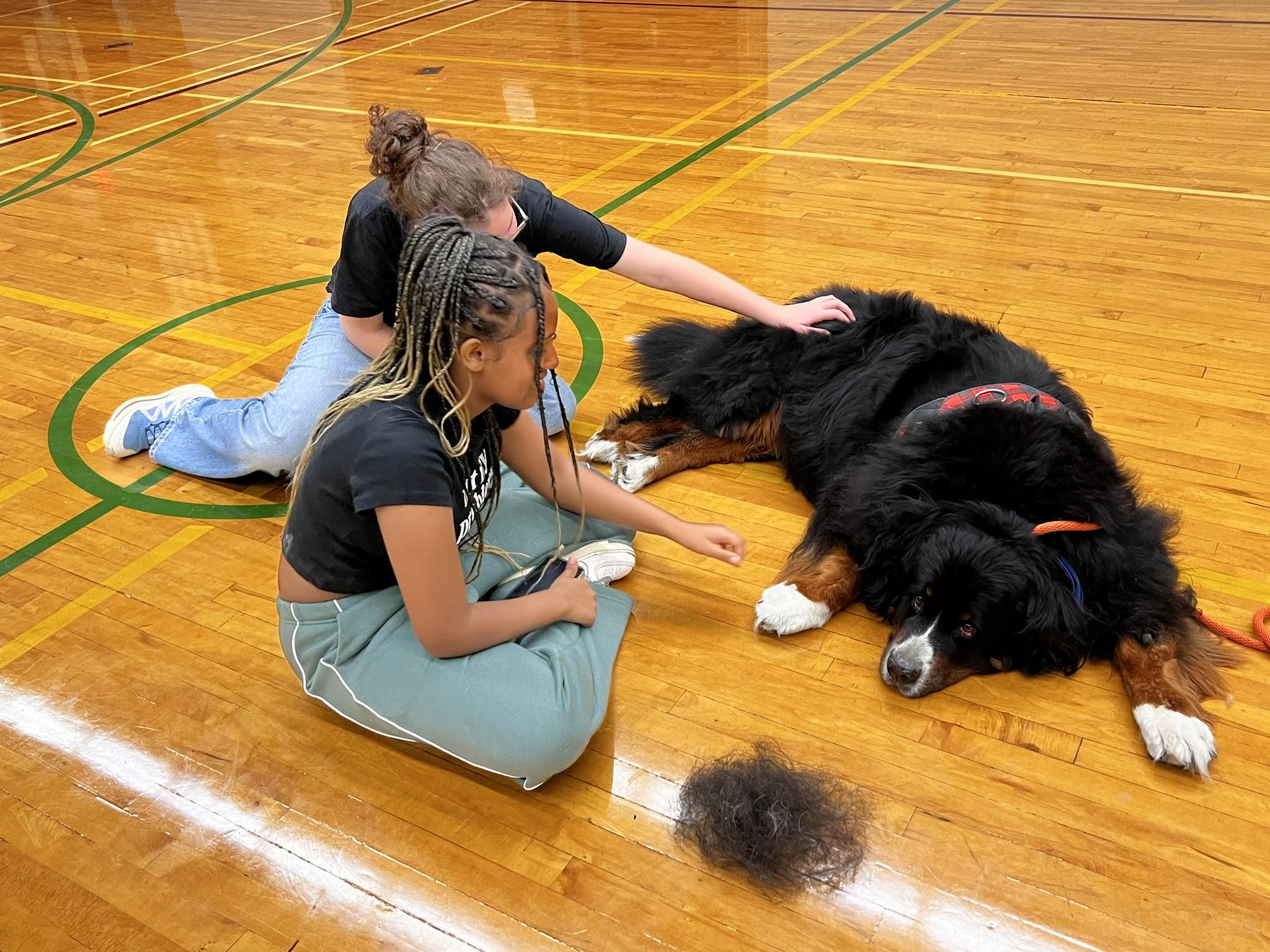 Sunshine Therapy Dogs Visit SCI