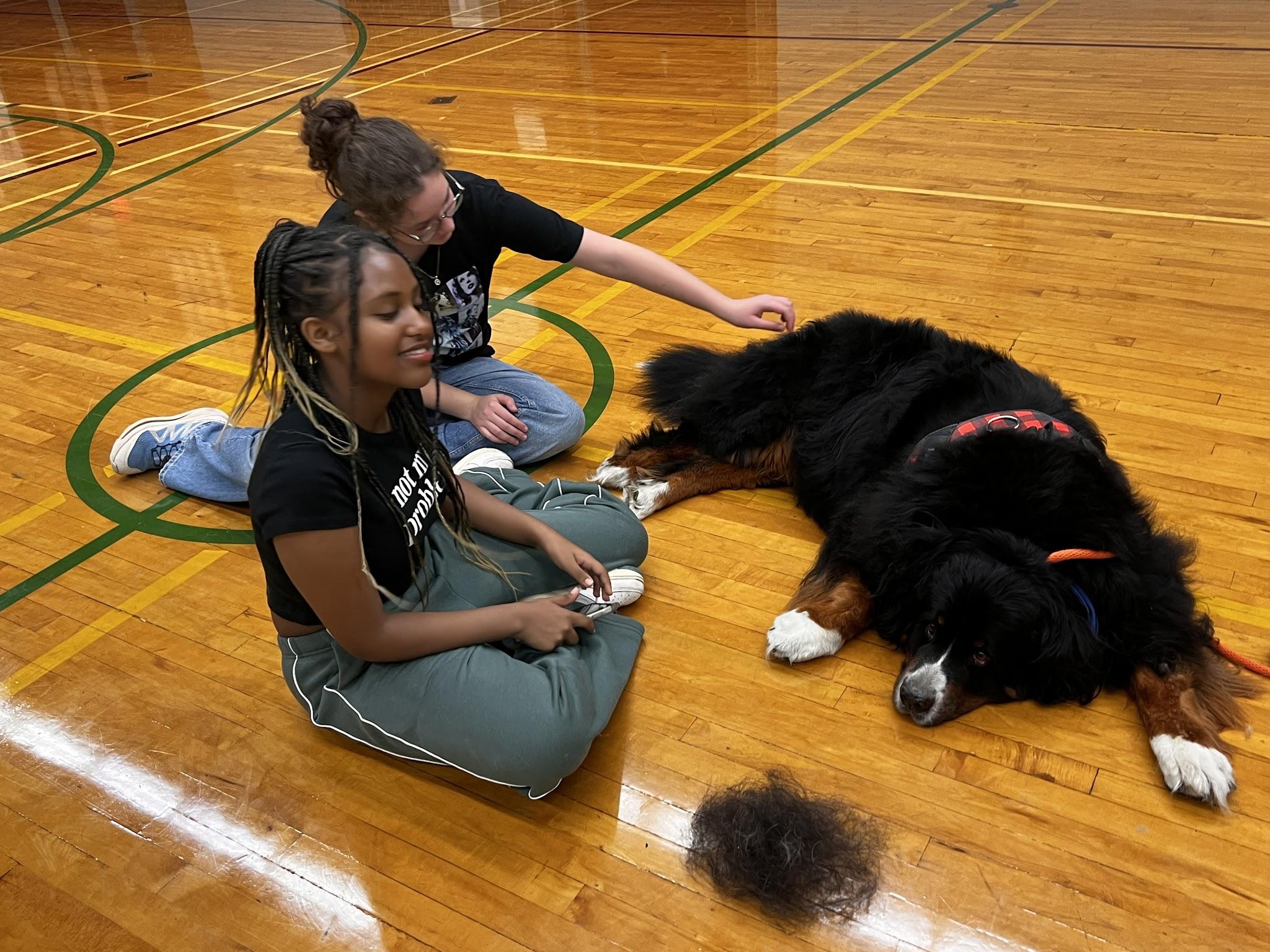 Sunshine Therapy Dogs Visit SCI