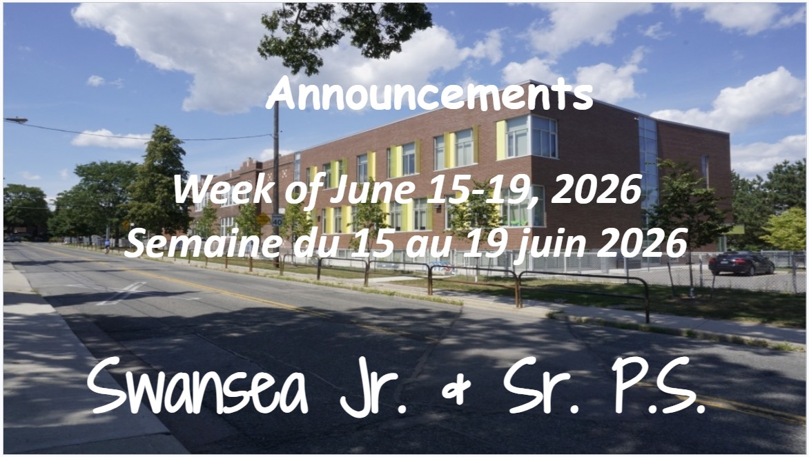Announcements June 15-19