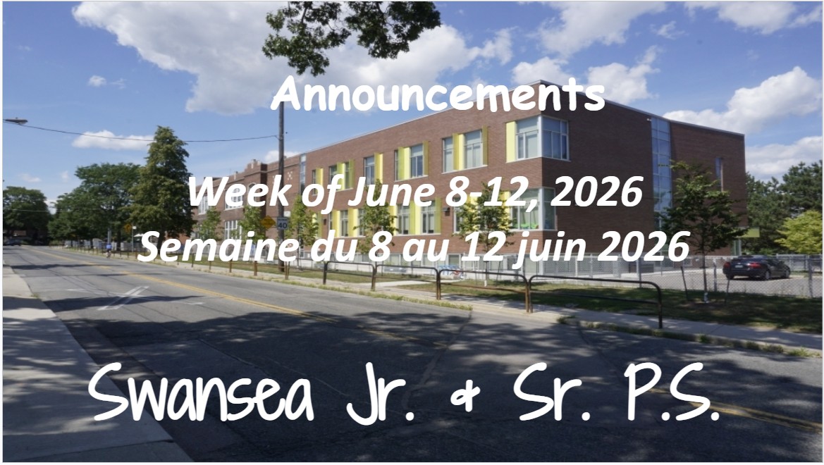 Announcements June 8-12