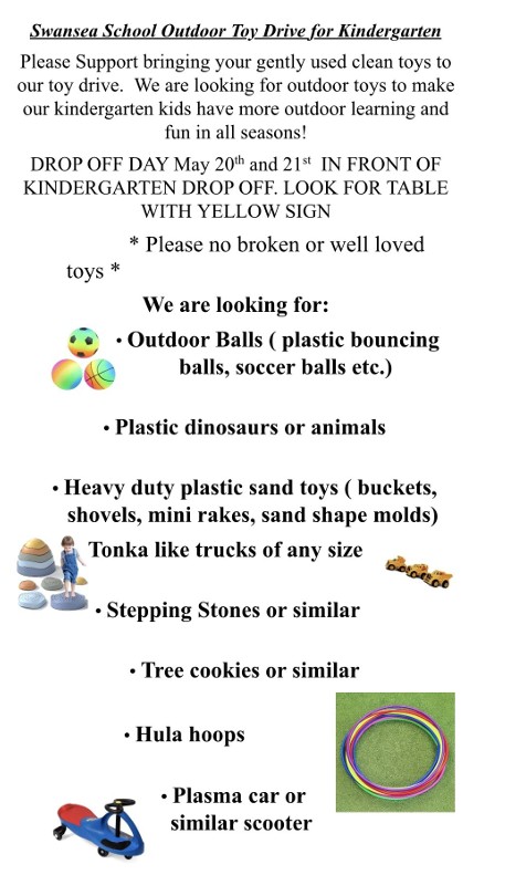 Kinder Toy Drive