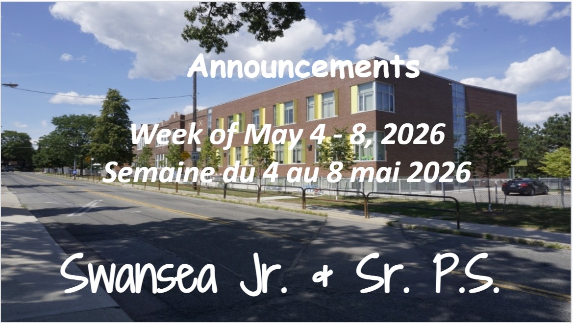 Announcements May 4-8