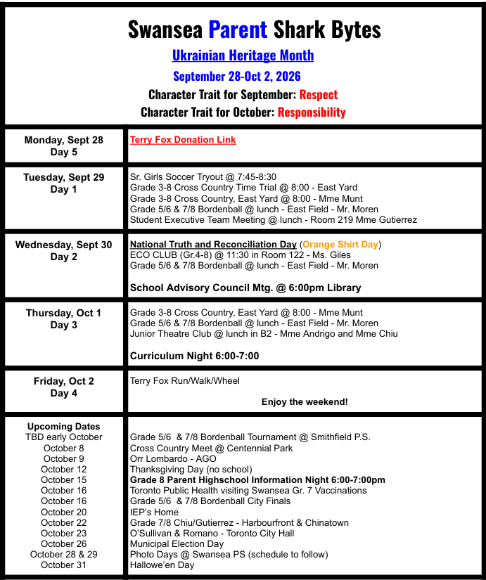 Parent Shark Bytes Sept 28