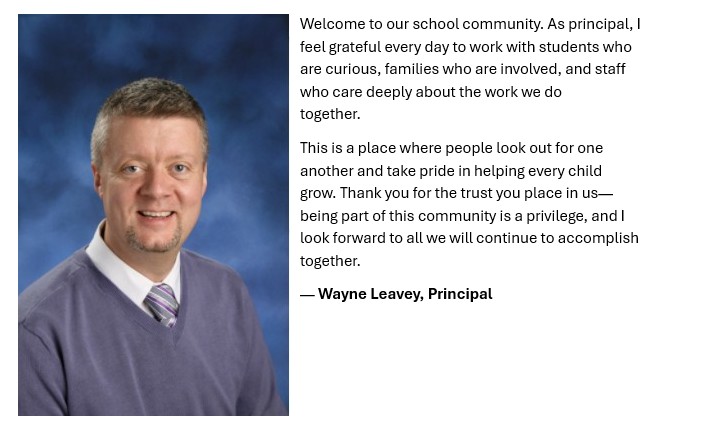 Wayne Leavey Principal