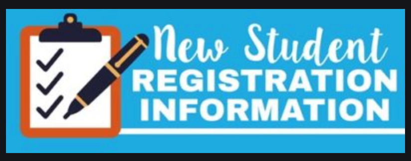 new student registration information