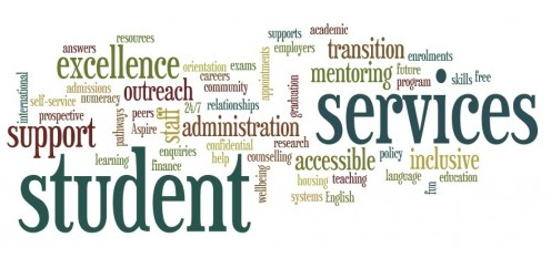 student services word picture