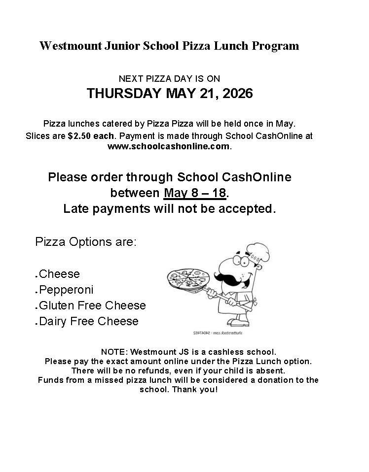 Pizza Poster for May 2026