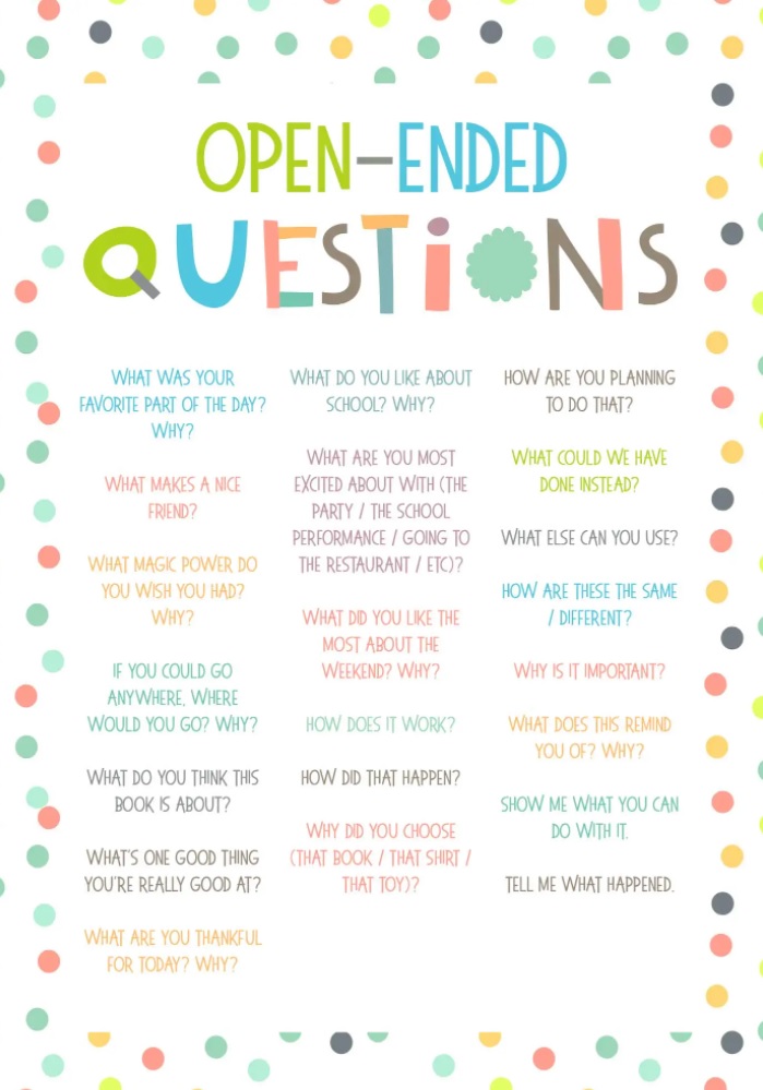 open ended questions