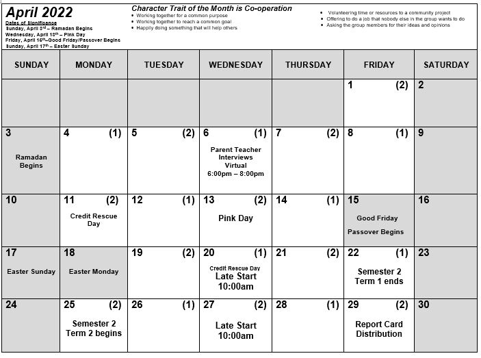 woburn-collegiate-institute-calendar-and-schedules