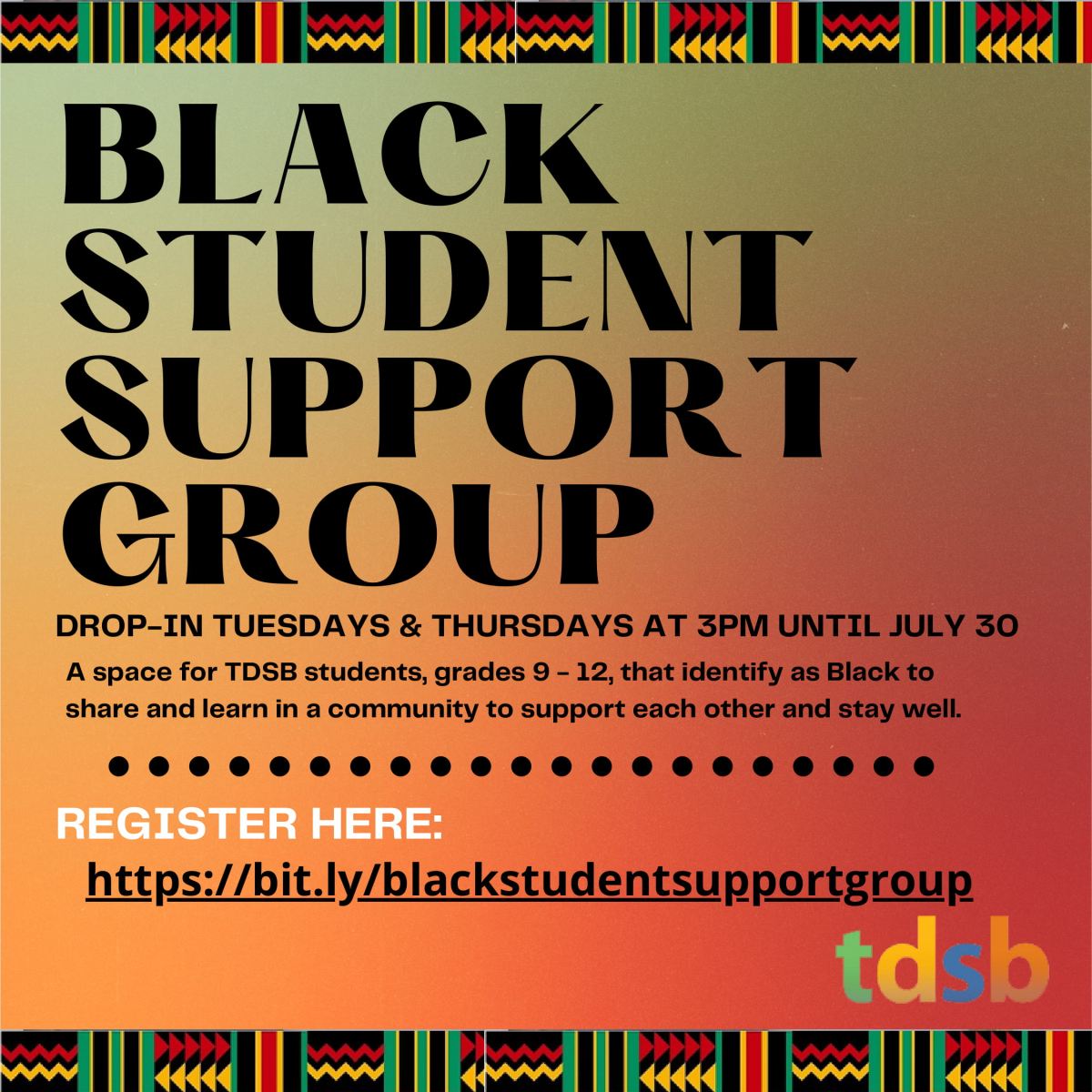 black support group